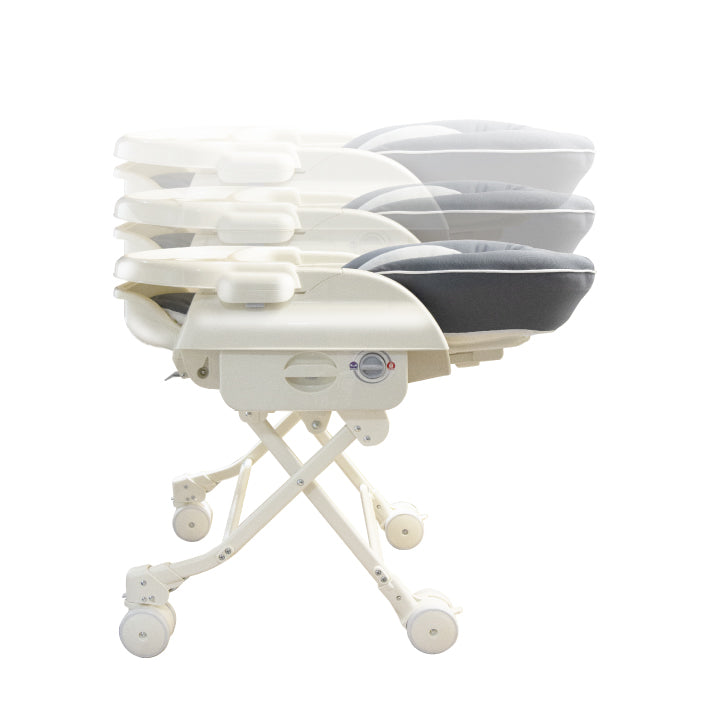 Baby Star Hi-Lo Swing High Chair - Grey **