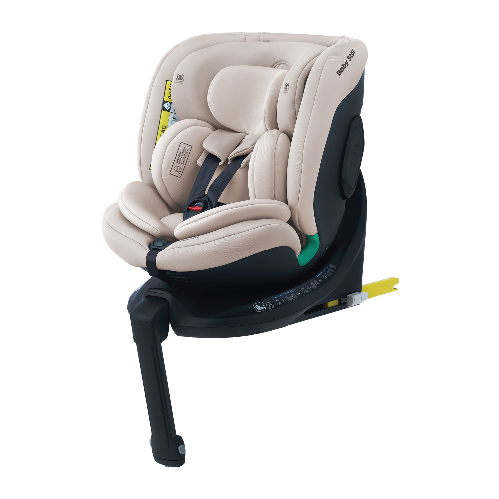 Baby Star Sedona 360  i-Size ISOFIX 成長型安全座椅 – 沙色