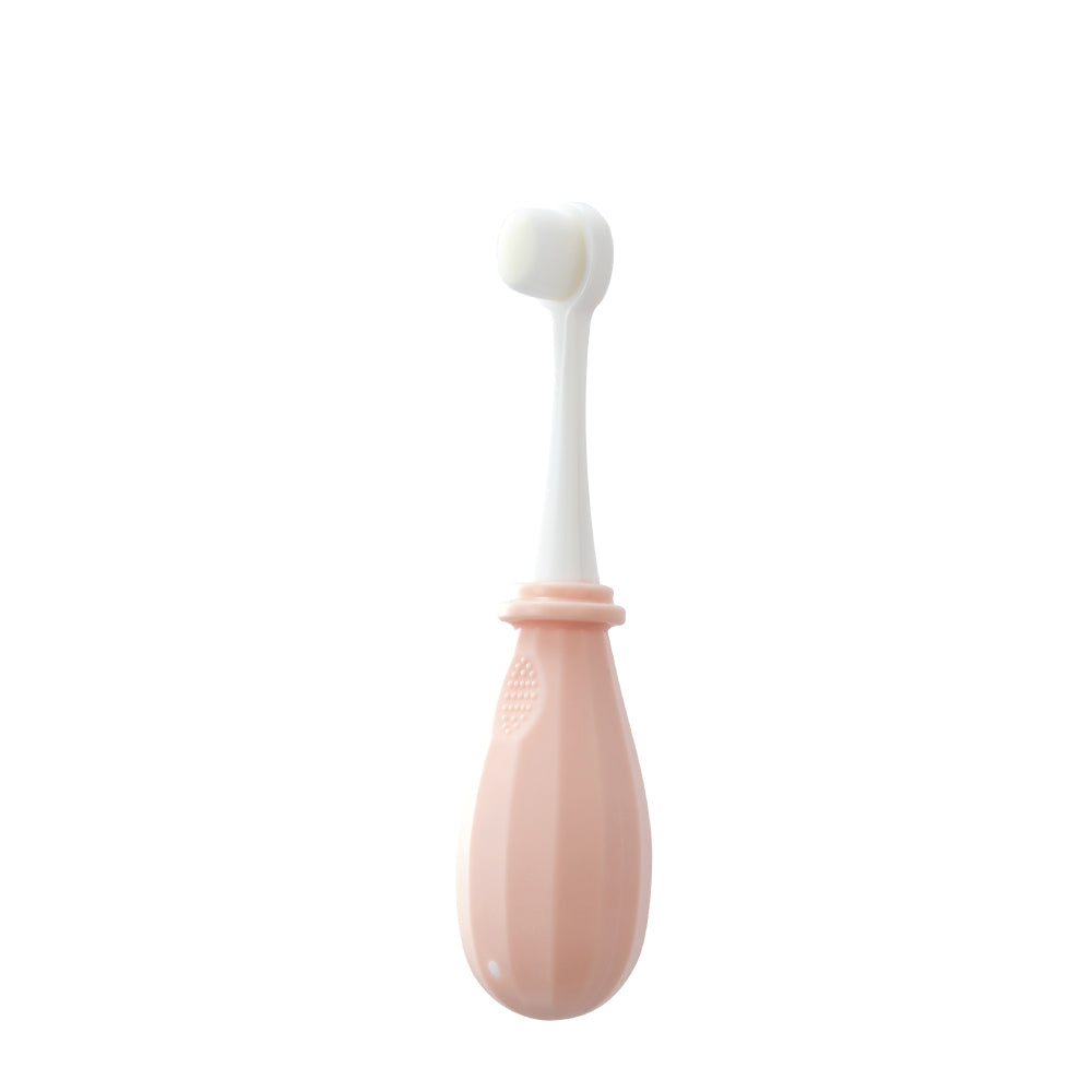 KUKU Soft Bristle Toothbrush 0-3 years - Blossom Pink