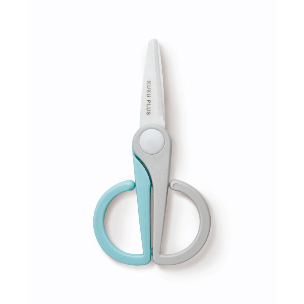 KUKU PLUS Ceramic Food Scissors - Bubble Blue