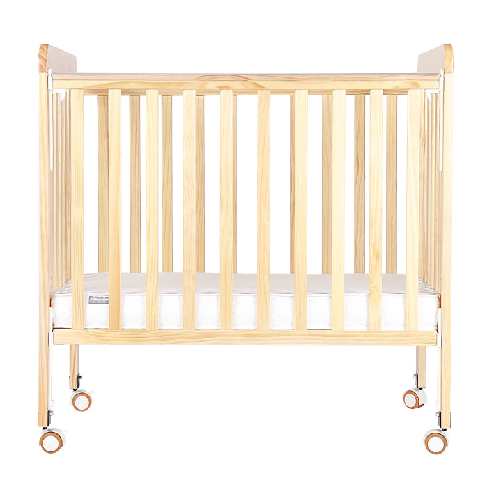 [DISPLAY] Baby Star Melio Baby Cot with 3" Mattress - Natural / New Zealand Pine**